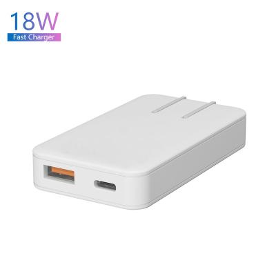 China New Product Portable Mobile Phone Charger Black Tech 2Port Multiple Devices Charged When Mult 65W USB Fast Charging Adapter for sale