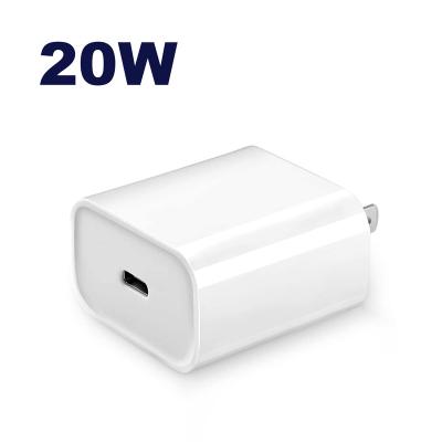 China New Arrivals GaN Technology Portable USB C Mobile Phones Power Charger 20W PD Wall Charger PD 3.0 For Phone for sale