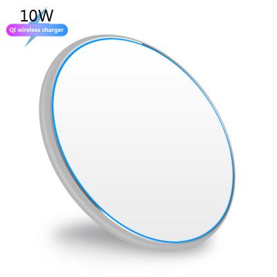 China Wholesale Universal Mobile Phone Charger Amazon 5V 2A 7.5W 10W Wireless Charger Pad Custom Fast Charging Qi Wireless Charger for sale