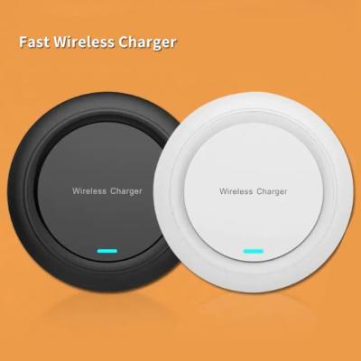 China New Style Mobile Phone Charging OEM 10W QI Fast Radio Charging Portable Wireless Phone Charger For iPhone Wireless Charger for sale