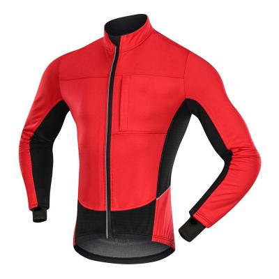 China 2021 Custom Winter Man Long Sleeve Roadbike Breathable OEM Cycling Jerseys Mens Cycling Wear Bicycle Clothing for sale