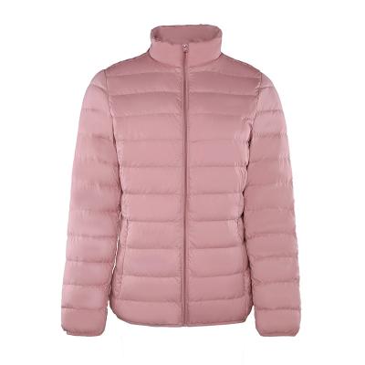 China Custom Lightweight Single Jacket Waterproof Stripper Down Jackets Women Winter Duck Down Jackets Womens Down Coats Custom Made for sale