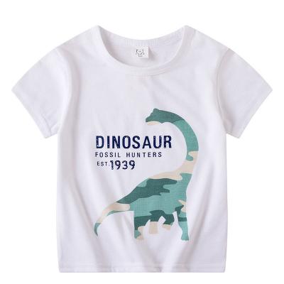 China Wholesale Anti Shrink Kids Use T-shirts For Baby Boy Summer Clothes Kids Boys T-shirts&Polo Shirts 100% Cotton for sale