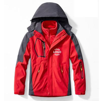 China Custom Made Waterproof Outdoor Fleece Jackets Waterproof Mens Clothing Windproof Warm Winter Rise Anorak for sale