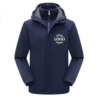 China 2022 Wholesale Winter Clothing Fleece Waterproof Anorak Custom Made Outdoor Jackets Men's Warm Rise Coats for sale