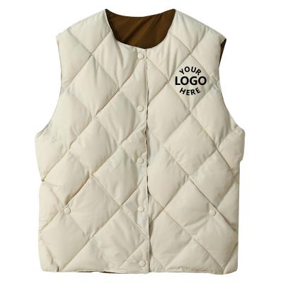 China Wholesale Jacket Warm Light Bubble Windproof For Women's Waistcoats Winter Warm Stripper Vest for sale