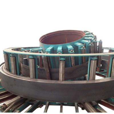 China Construction worksÂ  YJLD-9M Spiral Accumulator Steel Strip Floor Type  Accumulator Loop for Tube Mill Line Manufacture Supply for sale