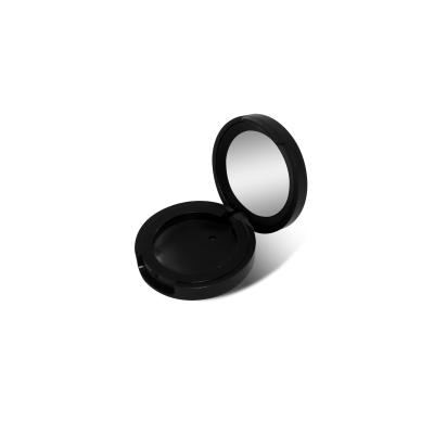 China Empty Black Refillable PLA Eyeshadow Bio Cosmetic Packaging Eco Friendly Degradable Compostable Single Compact for sale