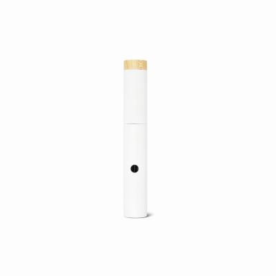 China PLA Custom Organic White Empty Refillable Liquid Eyeliner Tube Eco-friendly Degradable Unique Viable Makeup Cosmetic Packaging for sale