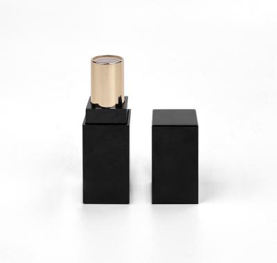 China Black Eco Friendly Recycled Lipstick Tube Custom Logo Beauty ACP Cosmetic Packaging for sale