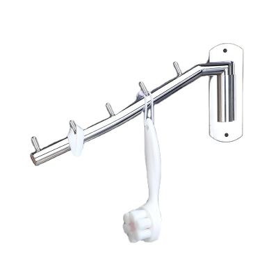 China Bolt Inserting Type Newest Design Heavy Duty Wall Hook 304 Stainless Steel Hangers Coat Towel Hooks For Bathroom Kitchen for sale