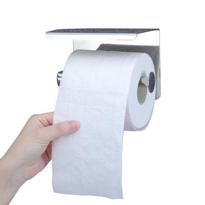 China Bolt Inserting Type Manufacture Kitchen Tissue Paper Towel Holder Stainless Steel Professional Toilet Paper Roll Holder for sale