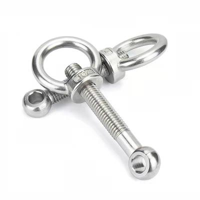 China Stainless Steel Eye Bolts And Eye Lifting Nut DIN580 DIN582 DIN444 for sale