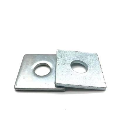 China Heavy Industry Factory Price Fastener Galvanized Carbon Steel Bolts And Nuts Flat Joint Square Joint Din 436 for sale