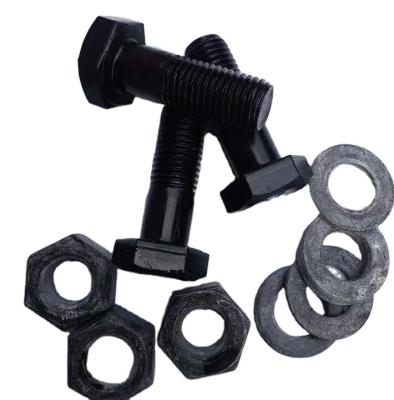 China China Manufacturer Direct Sales DIN 933 High Tensile Steel Hex Bolt Black DIN 931, China Manufacturer Direct Sales 8.8/10.8/12.9 for sale