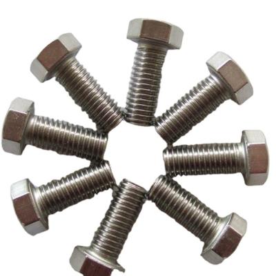 China China Factory Good Quality Stainless Steel Material SS 304, SS 316 A2, A4 DIN 931 DIN 933 Stainless Steel Hex Bolt Nuts for sale