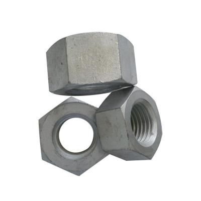 China China Hot Price Heavy Industry High Strength Hot Dip Galvanized Coarse Wire Hex Nut Standard Fine Wire DIN 934 for sale