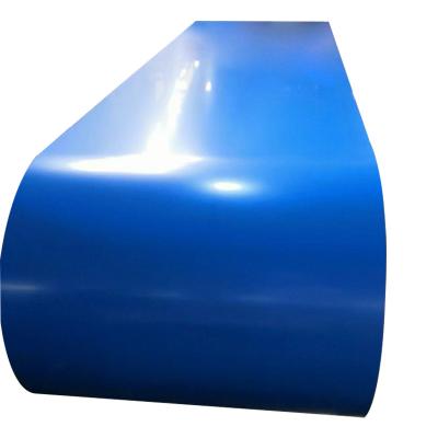 China Making Pipes Blue Color Coated RAL 5005 5002 Prepainted Metal Roll Galvanized PPGI PPGL Steel Coil for sale