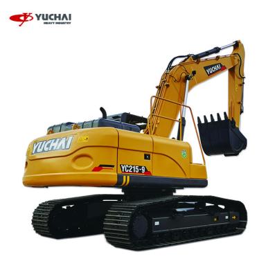 China Hotels Yuchai hydraulic construction machine crawler excavator YC215-9 with parts for sale for sale