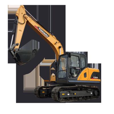 China Large machinery repair shops Yuchai escavator machinery YC150-9 15t excavators for sale