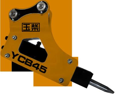 China Construction YUCHAI YCB45 Rock Breaker Mini Excavator Attachment for sale