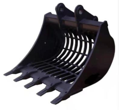 China Farms grid bucket excavator parts1000mm for YC80-9 for sale