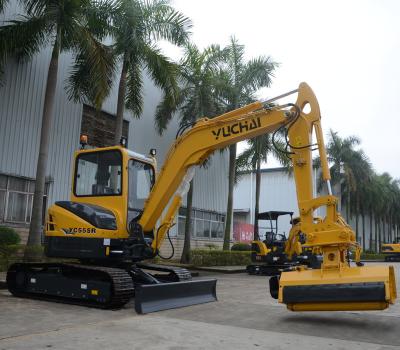 China Building Material Shops 2020 New YC55SR 5000kg Excavator Digger / Bagger With CE for sale