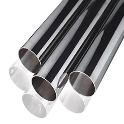 China China Manufacture Price Contemporary Black Curtain Pole Chrome Plated Steel Tube, Shower 28 Mm Iron Curtain Pipe Stainless Steel Tube for sale