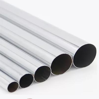 China Contemporary Wholesale Chrome Color 6 Meter Twist China Iron Curtain Tube Window Manufacture Stainless Steel Pipe for sale