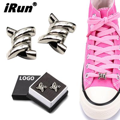 China Eco-froendly; Color Irun Metal Fashion Clear Shoe Charms Custom Made Custom Lace Dubrae Dubrae Logo Recycled Paper Boxes Accessories Decoration Package for sale