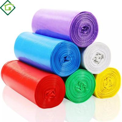 China 100% Bio 100% Bio Degradable Garbage Bag Eco-friendly Moisture Proof Compostable Degradable Garbage Bags for sale