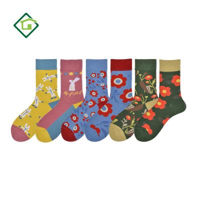 China NX-s010 Wholesale custom logo ab high quality trend QUICK DRY printing socks with double different design for sale