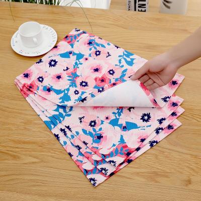 China Other cotton kitchen flour sack dish custom digital printing linen tea towel with your design for sale