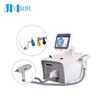 China Portable Dye Removal JM SHR ND YAG Laser Machine For Tattoo Removal And Skin Rejuvenation for sale