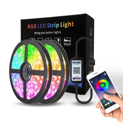 China Residential USB Powered LED Strip Light with Remote Waterproof RGB 5050 Color Changing LED Strip TV Backlights for Home, TV, PC, Mirror for sale