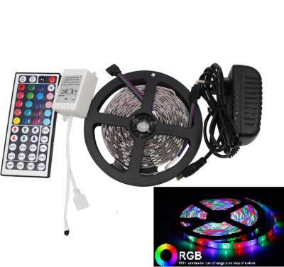 China Living Room/Bedroom/Garden/Road/Computer LED TV Strip RGB SMD 5050 with 44Keys IR Controller DC12V LED Lights for Wall Bedroom Night Light Kitchen Lighting Home Decoration for sale