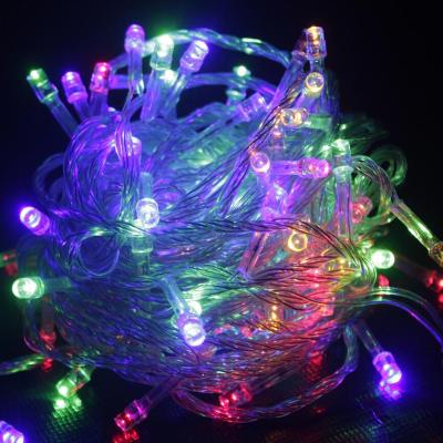 China Pixle led 10m 100led 20m string 200led lights AC200V light ball lighting holiday decoration lamp festival Christmas light for sale