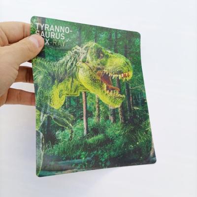 China Wholesale 3D TPU Washable Soft Lenticular Patch For Clothing 3D Flip Effect Change Lenticular Textile Patches for sale