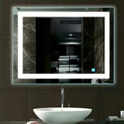 China Transitional Living Room Mirror Make Up Double Sided Wall Mounted for sale