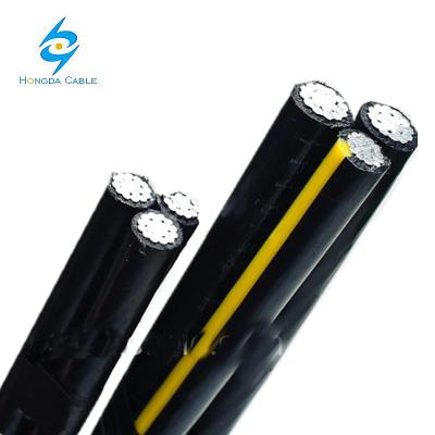 China LV Aerial Cable 3*25 3*35 ABC Aluminum Cable PVC/XLPE/PE/LDPE Insulated Aerial Cable for sale