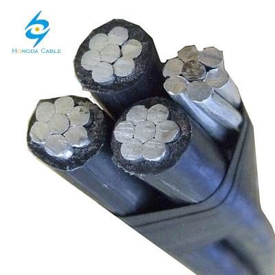 China Underground CABLE MULTIPLEXED ALUMINUM XLPE 2X16+16MM 3X35+35MM 3X70+70MM for sale