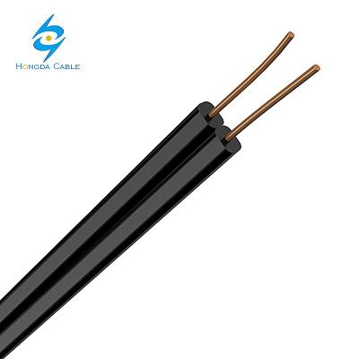 China Building CCS 0.71mm Twin Core Housing And Telephone Copper Drop Wire 0.81mm for sale