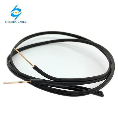 China PE HPY 2x0.8 Aerial Copper Insulation Core IEC 60708 Parallel Telephone Cable for sale