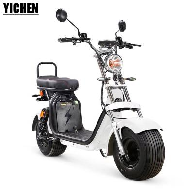 China YICHEN Bici Moto Electrica EEC Citycoco Engtian Lithium Battery Unisex Italian Dismountable Cheaper High Speed ​​Electric Scooter for sale