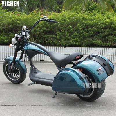 China 2000w YICHEN Motos Electrica China Alunimu Alloy Two Wheel Electric Scooter EEC Approved Hydraulic Double Disc Cut for sale