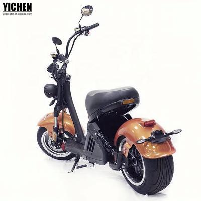 China YICHEN Elektro Unisex Scooter Charging 2000w 60v 30ah Battery Big Vintage m2 Motorcycle Moped Ebike M4 Electric Scooter for sale