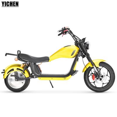 China YICHEN Echopper Unisex Scoter Updated Citycoco Version Retro Style Electric Scooter Adult Off Road Personal Transporter Motorcycle for sale