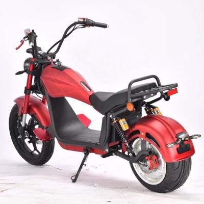 China YICHEN Moto Electrica Unisex EEC COC Citycoco Dual Battery E Moped Powerful Bike Motorcycle Electric Scooters Adult for sale