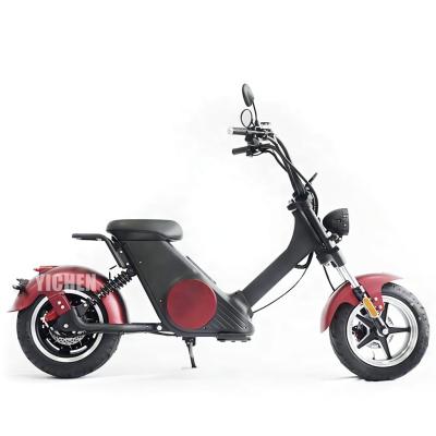 China YICHEN Bicigleta Electrica Moto M6 Electric Moped Scooter 2000watt M6 2000watt EU Citycoco 30mph Street Legal Cruiser Unisex Motorcycle for sale