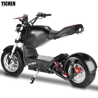 China YICHEN Patinete Electrico 60V 20A Moped 45km/h High Power Lithium Battery EEC COC Dismountable Scooters Chopper Electric Bike for sale